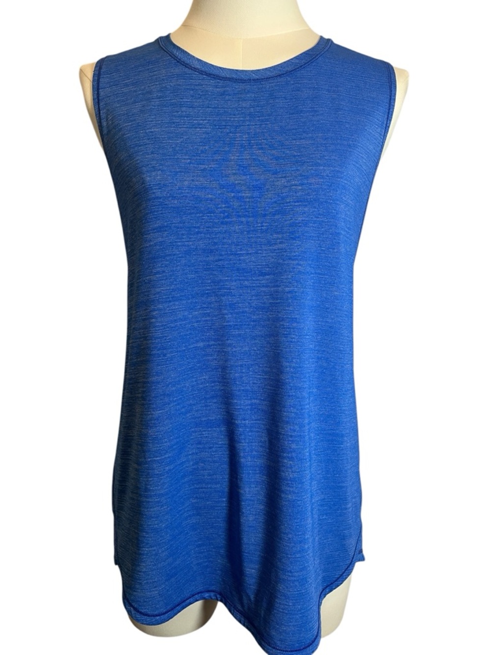 Lululemon In A Cinch Tank Heathered Pipe Dream Blue Size 4 - Picture 2 of 6
